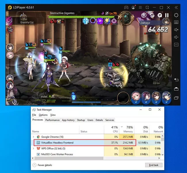 Fitur Penggunaan RAM Cerdas yang Dikembangkan di LDPlayer (Mulai dari Versi 4.0.62/3.121)